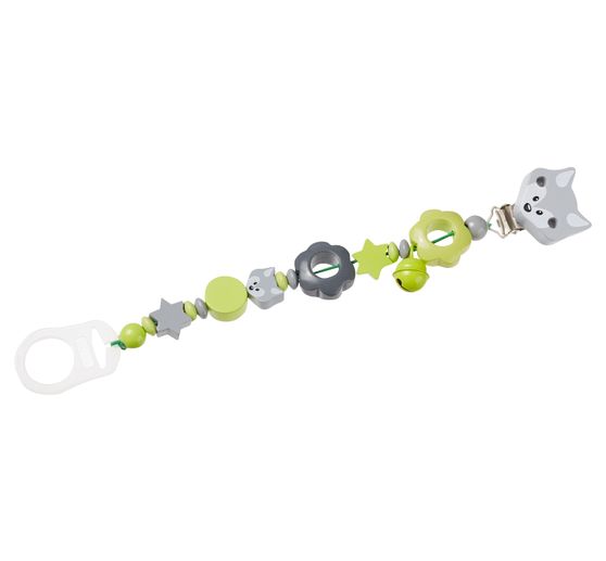 Silicone ring for pacifier chains
