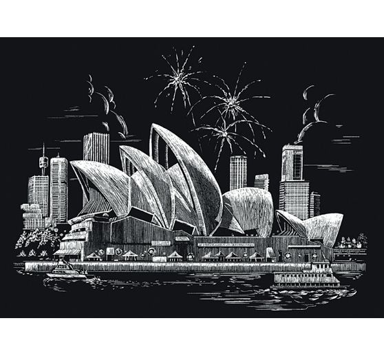 Krasplaat "Sydney Opera House"