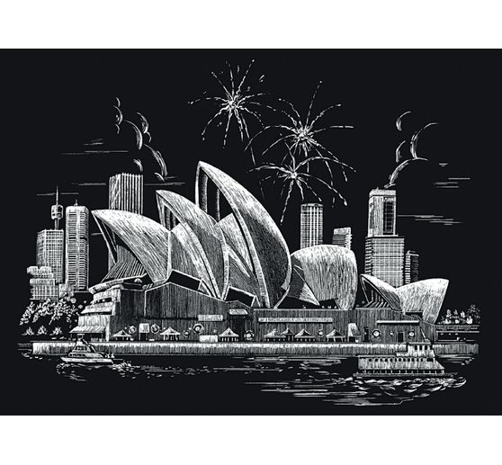 Krasplaat "Sydney Opera House"
