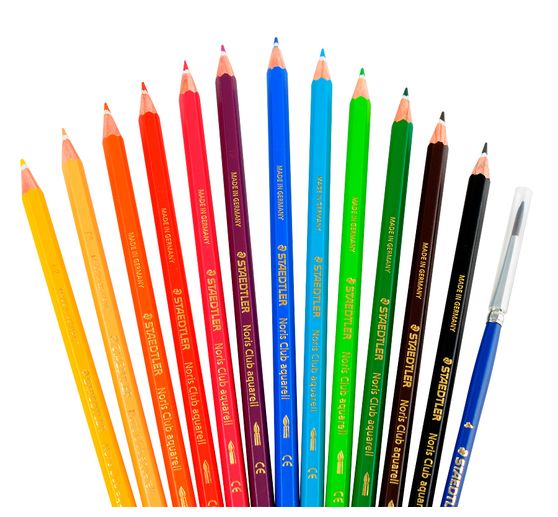 Aquarelle Coloured pencils, Noris Club