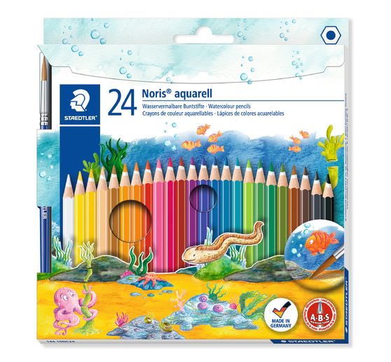 Aquarelle Coloured pencils, Noris Club