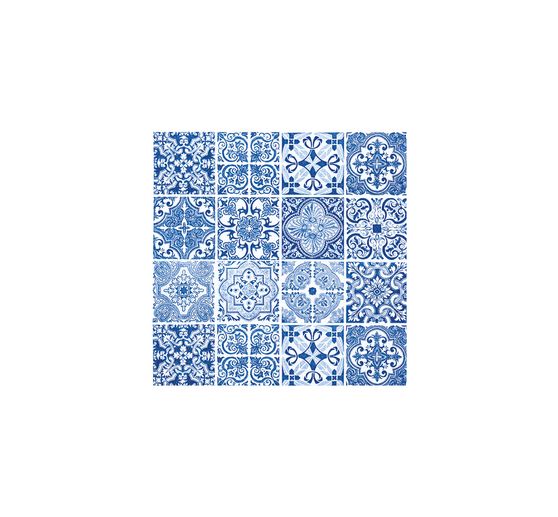 Napkin "Blue tiles"