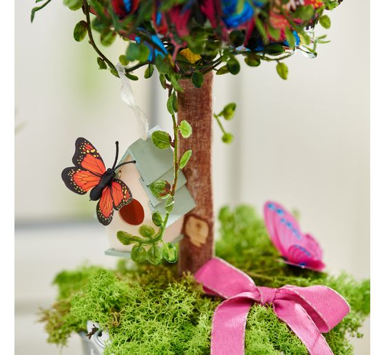 VBS Scatter decoration "Butterfly", small, 50 pcs.