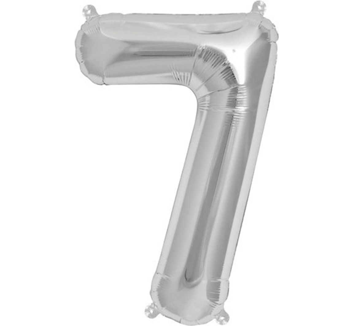 Folieballon "Nummer" - Cijfer "7"