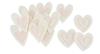 Vilt-Strooidelen "Hearts Stiched", 12 stuks