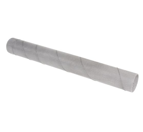 Tekenrooster, 2x4mm, 40x100cm, aluminiumkleurig