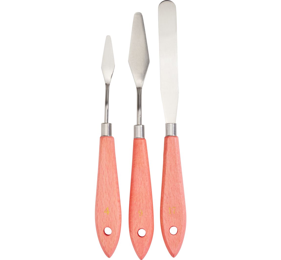 VBS Verfspatel & palletmes, set van 3