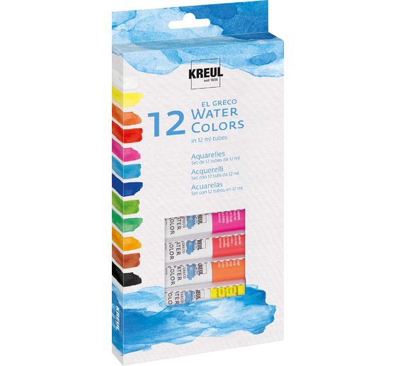 KREUL el Greco aquarelset