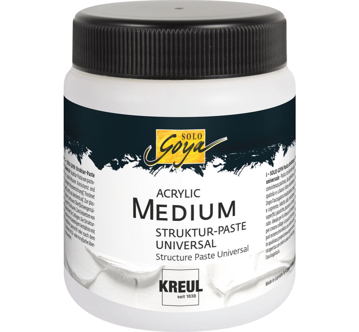 Acryl Medium Structure Paste Universeel - 250 ml