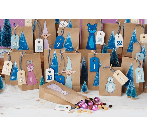 VBS Kraftpapier zakken, 8 stuks