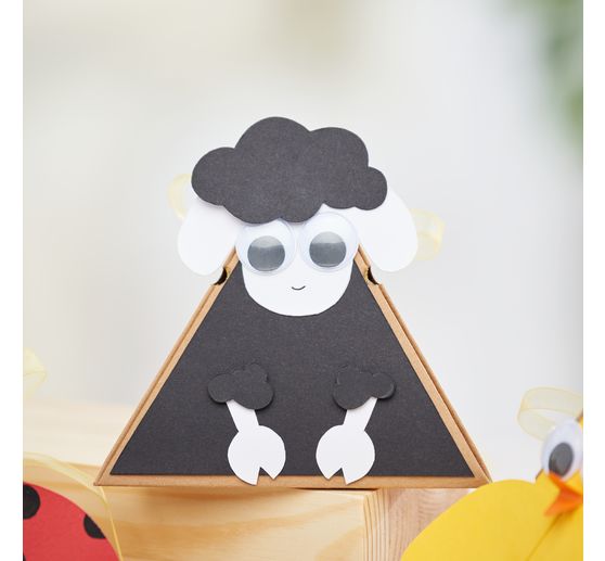 VBS Kraftkarton geschenkdoos "Piramide"