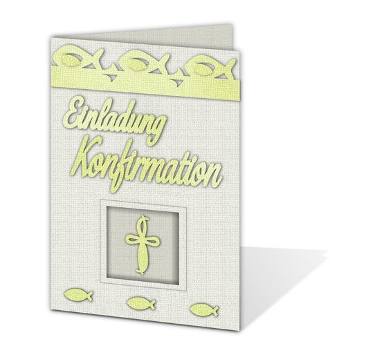 Design banderol "Konfirmation"