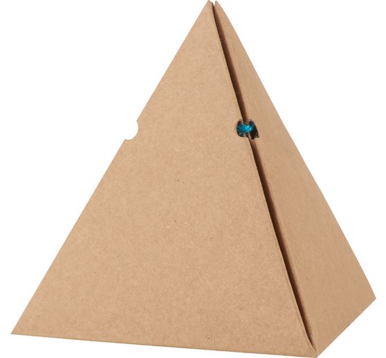 VBS Kraftkarton geschenkdoos "Piramide"