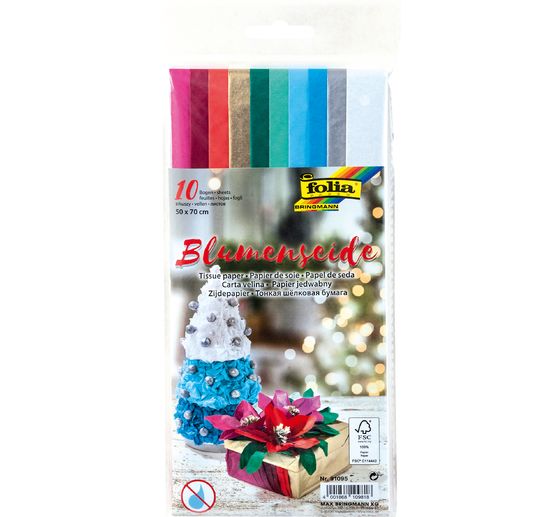 Bloemenzijde assortiment "Kerstmis"