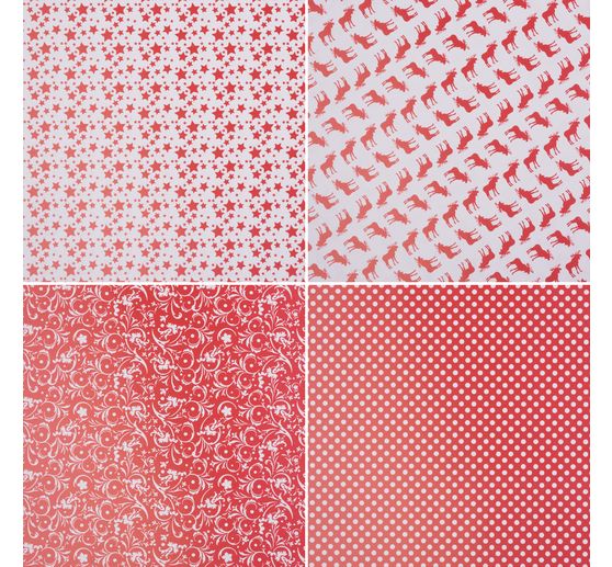 Folding paper "Scandinavian X-Mas"
