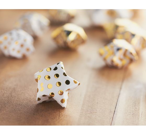 Vouwpapier "Gouden Kerstmis"