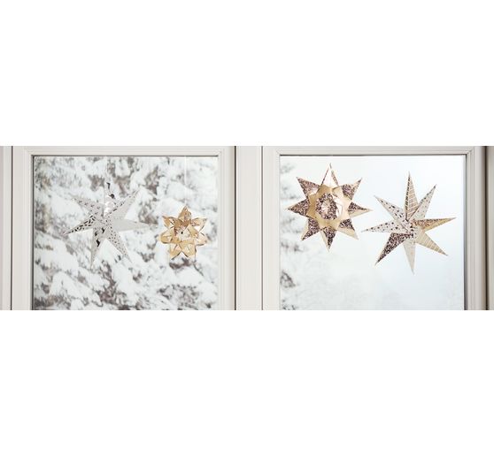 Vouwpapier "Gouden Kerstmis"