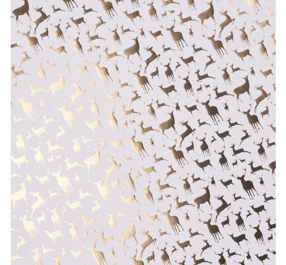 Vouwpapier "Gouden Kerstmis"