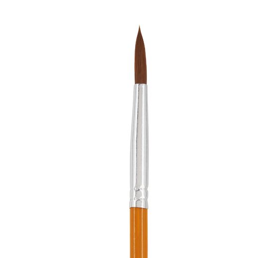 VBS Round brush with bamboo handle "Assorted", 70 pieces