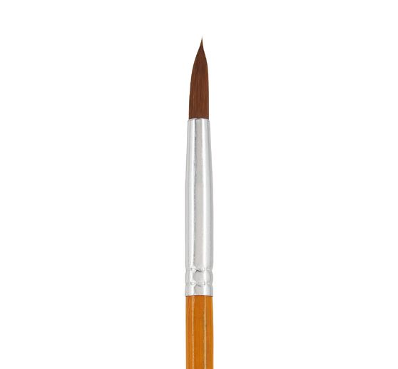 VBS Round brush with bamboo handle "Assorted", 70 pieces