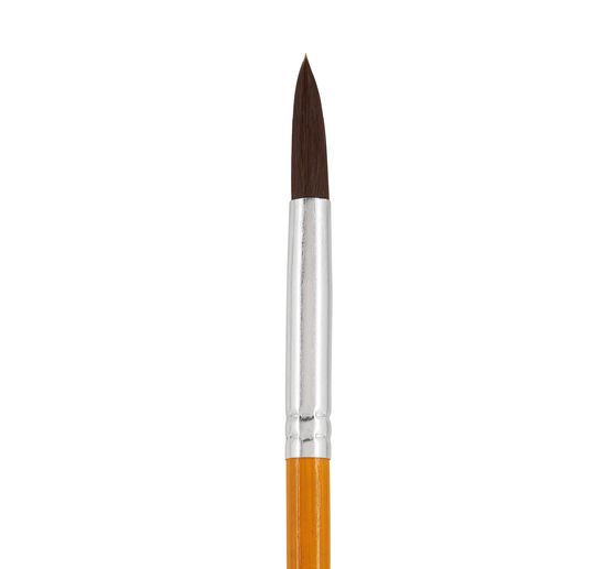 VBS Round brush with bamboo handle "Assorted", 70 pieces