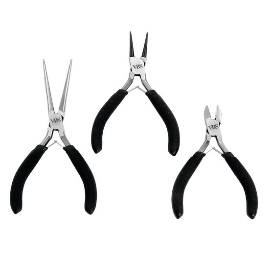 VBS Assortment of pliers, set of 3
