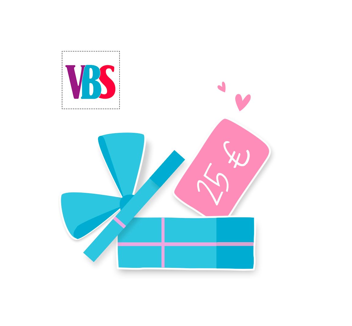 VBS Tegoedbon - 25 EUR