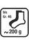 Sokken = 200 g