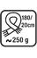 Sjaal = 250 g