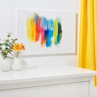 Acrylic Painting Using the Wiping Technique