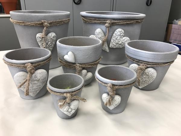 Terracotta pot: Resultaat