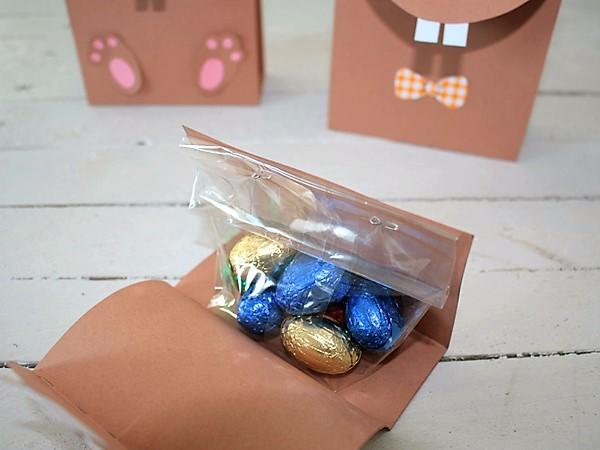 Osterhasen Geschenkverpackung zum selber befüllen