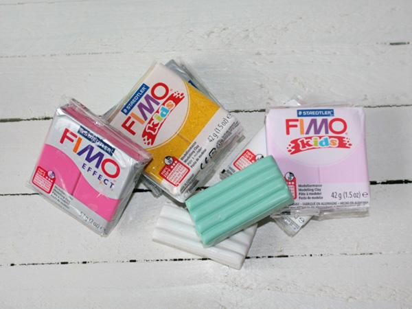Einhörner aus Fimo formen