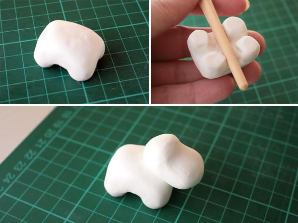 Einhörner aus Fimo kneten